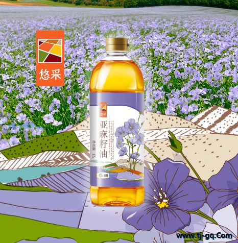 中糧悠采亞麻籽油1L