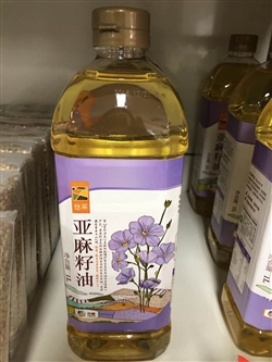 糧油類-中糧-中糧悠采亞麻籽油1L-40元 1_副本